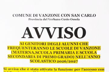 iscrizione online per mensa scolastica